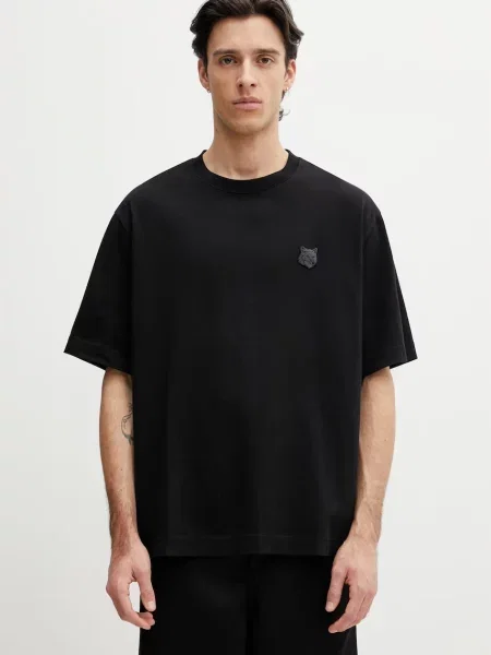 Maison Kitsuné Fox Head tricou de pentru bărbați