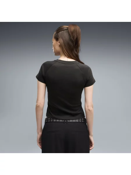 Koszulka PUMA Sport Slim Graphic Odzież S czarny