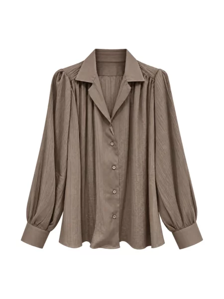 Bluzka Marsem brązowa