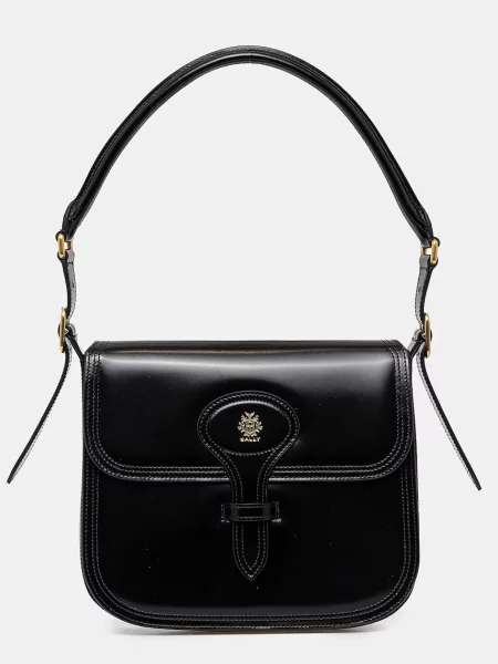 Bally geantă de piele negru