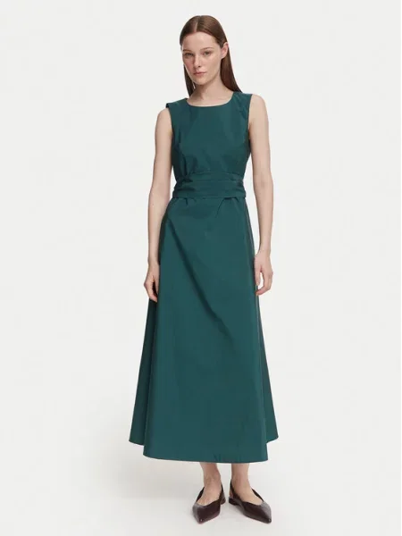 Koktejlové šaty Weekend Max Mara zelené