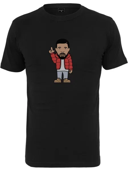 Тениска Mister Tee черно
