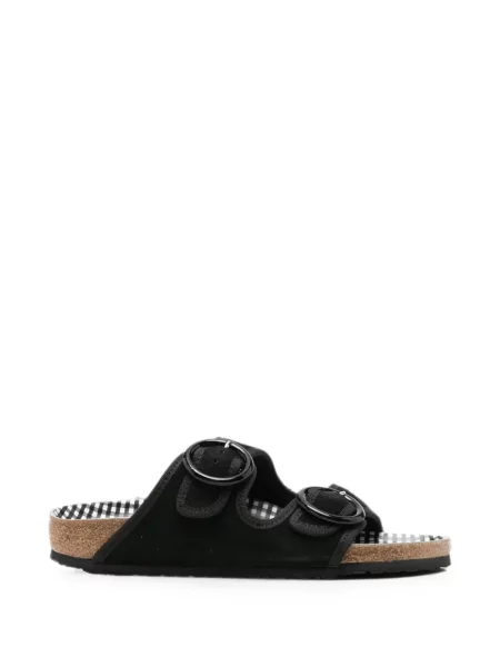 Papuci Birkenstock cu cataramă negru