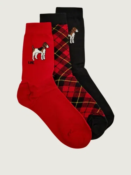 POLO RALPH LAUREN Șosete FOXHOUND & PLAID CREW