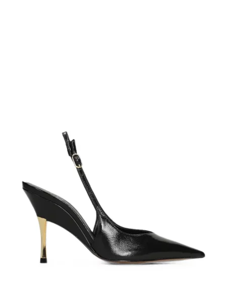 Pantofi cu toc Arezzo slingback negru