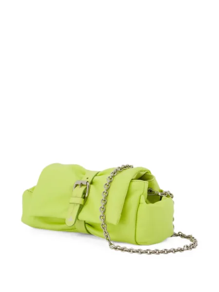 Geantă plic Vivienne Westwood din piele verde