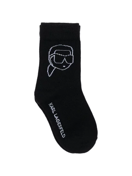 Skarpety dziecięce Karl Lagerfeld czarne