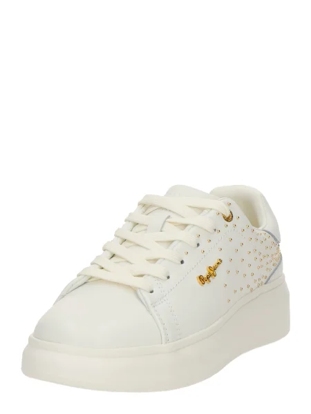 Dámske topánky Pepe Jeans Yara Sweet factory white biela