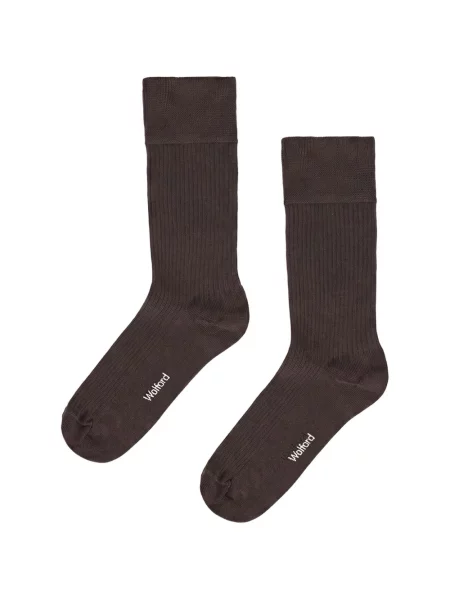 Șosete Wolford stretch maro
