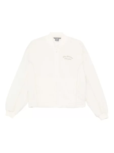 Haftowane spodnie New Balance czarne