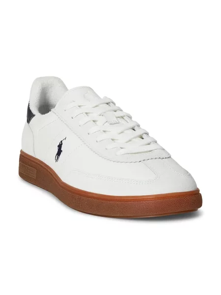 Sneakers Polo Ralph Lauren Bedford Écru alb
