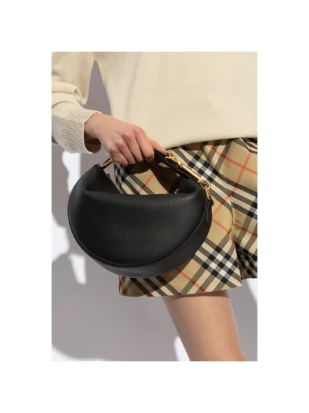 Torebka Burberry skórzana czarna