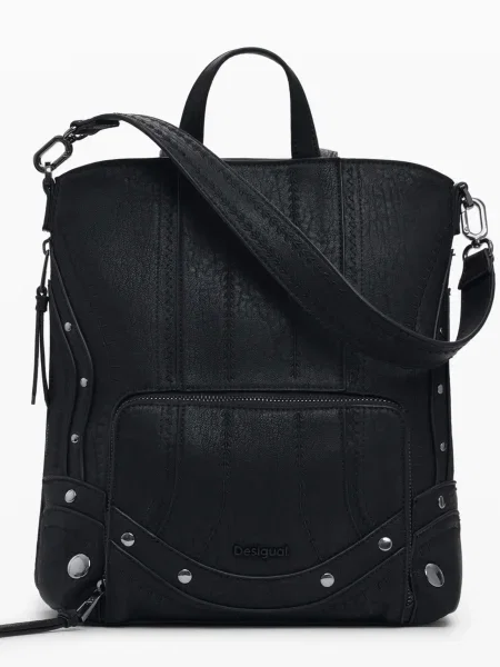 Desigual Rucsac 3 în 1 EMBRO PATCH PRETORIA negru