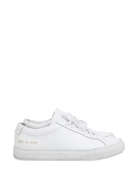 Sneakerși Common Projects alb