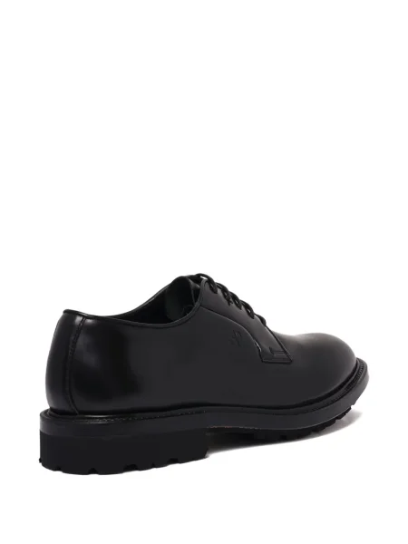 Pantofi derby Fabi cu autograf negru