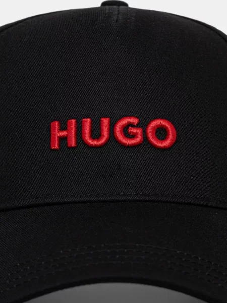 Однотонная кепка Hugo черная