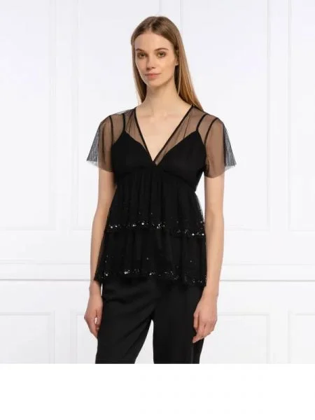 Twinset Actitude Blúz + alsószoknya fekete