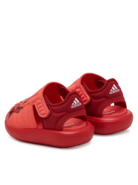 Sandály adidas červené