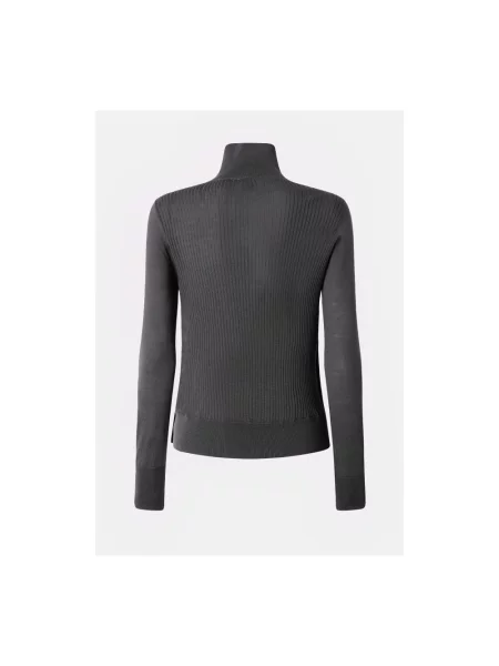Sweter Pinko wełniany szary