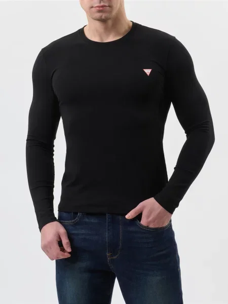 Лонгслив Guess черный