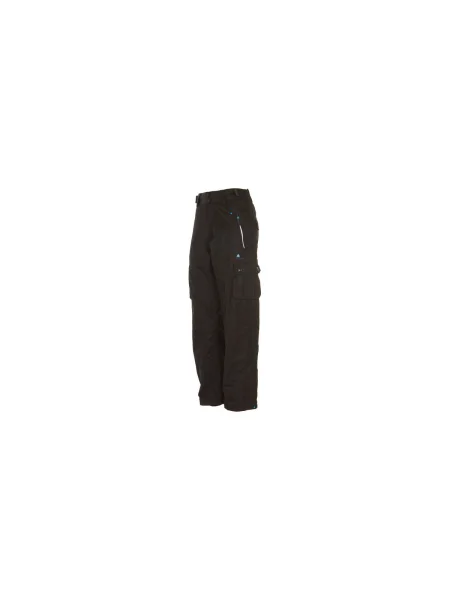 Pantaloni de schi copii Peak Mountain alb