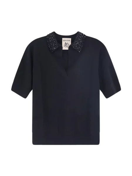 Koszulka polo Semicouture czarna
