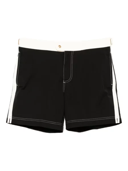 Slip de baie Tom Ford scurt negru
