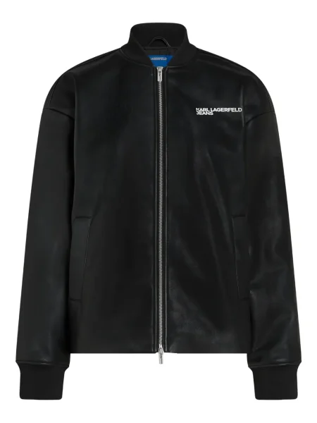 Kurtka jeansowa Karl Lagerfeld Jeans czarna