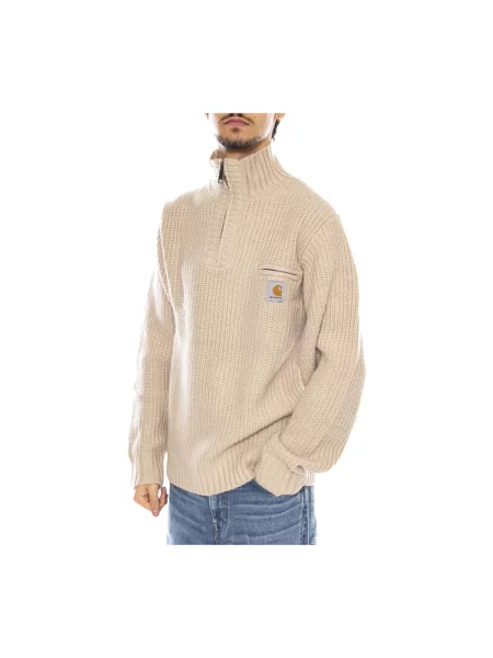 Sweter Carhartt Wip wełniany beżowy