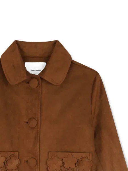 Geacă copii Marc Jacobs maro