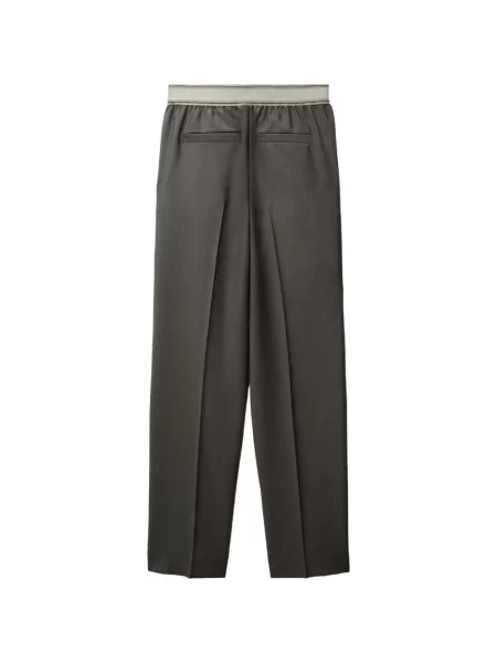 Pantaloni Versace de lână gri