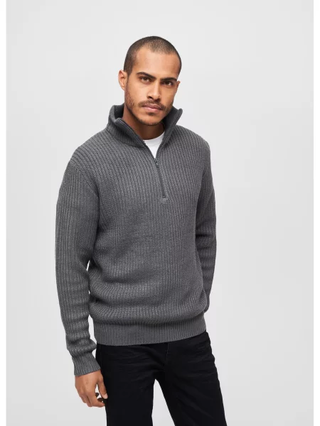 Pulover Brandit gri