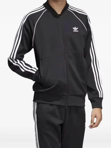 Tricou Adidas alergare din fleece streetstyle gri