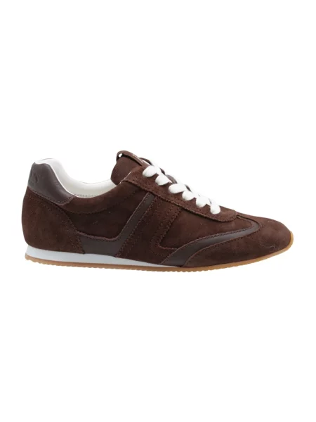 Sneakersy LAUREN RALPH LAUREN brązowe