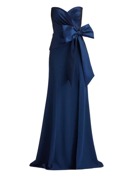Rochie maxi Tadashi Shoji de costum albastru