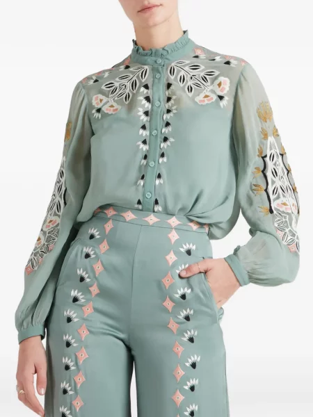 Cămașă Temperley London verde