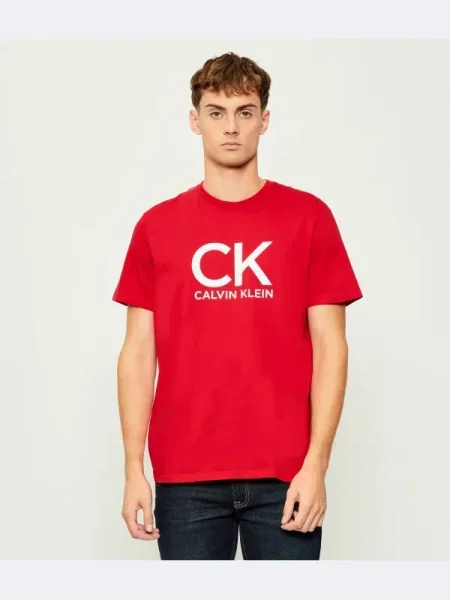 Calvin Klein Jeans Tricou roșu