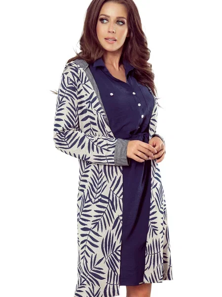 Cardigan Numoco gri