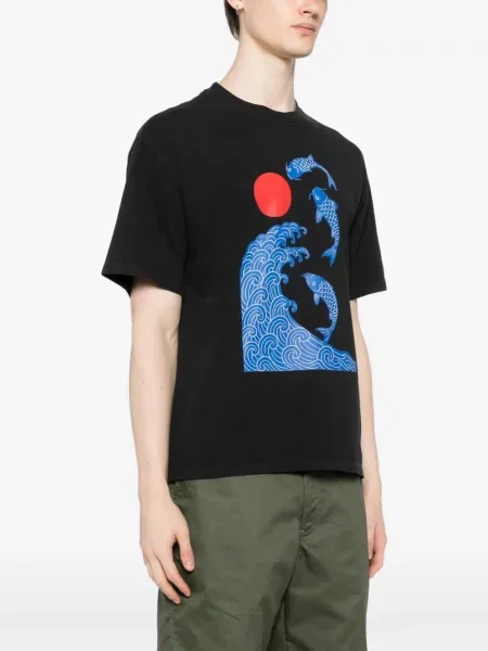 Tricou Melt cu imagine negru