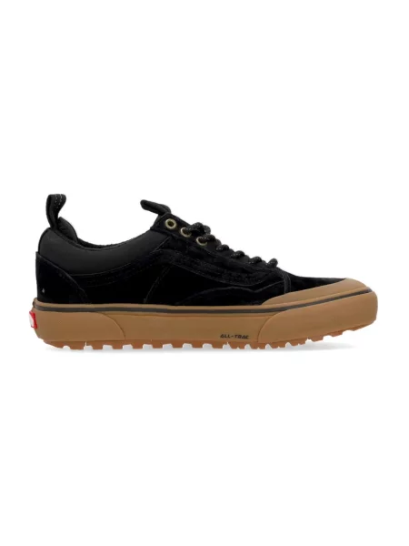 Sneakersy Vans z bursztynem czarne