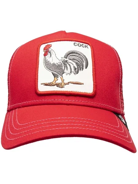 Goorin Bros trucker sapka The Cock piros