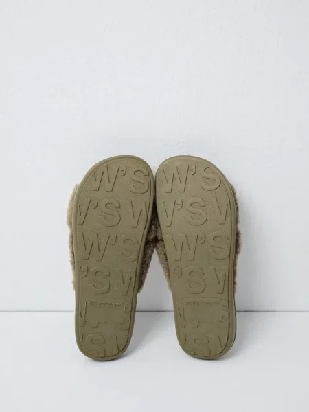 Women'secret капці MMB KNOT SLPRS GREEN зелені
