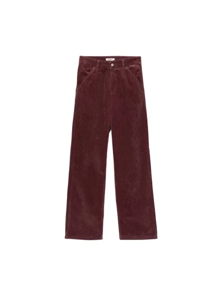 Spodnie Carhartt Wip brązowe