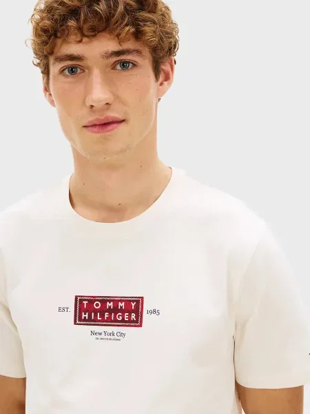 Футболка Tommy Hilfiger біла