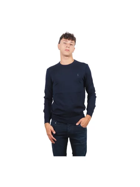 Lekki sweter Ralph Lauren niebieski