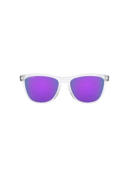 Męskie okulary przeciwsłoneczne Oakley® Frogskins w kolorze fioletowym zielone