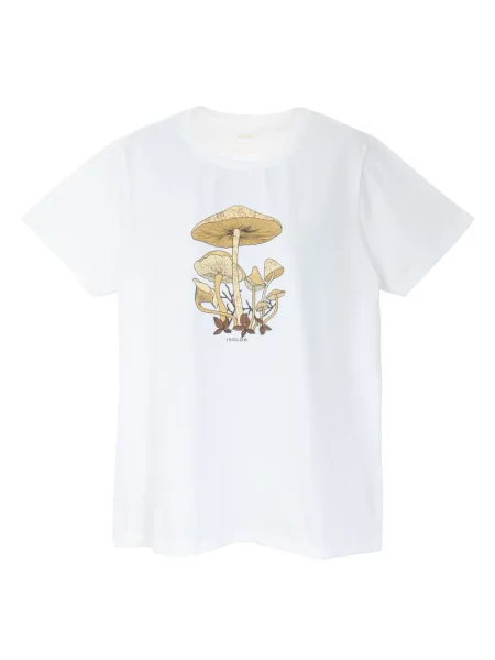 Koszulka Isolda z nadrukiem biała