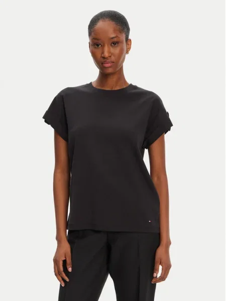 TOMMY HILFIGER Tricou negru