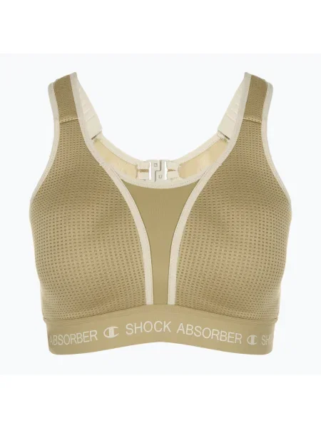 Спортен сутиен Shock Absorber Ultimate Run Bra Padded cream бежово