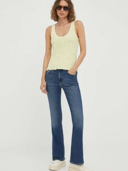 Levi's Kavbojke HIGH RISE BOOTCUT modra